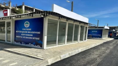 Memduh Büyükkılıç’a ’Adıyaman Konteyner’ teşekkürü