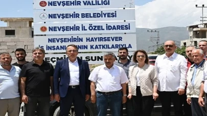 Nevşehir Hatay’a Sebze Hali Yaptırıyor