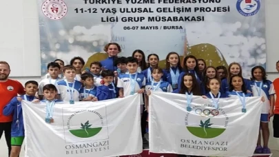 Osmangazili kulaçlar Bursa’ya damga vurdu