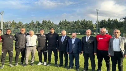 TFF Başkanı Mehmet Büyükekşi Akademi Ziyaretlerine Gaziantep FK ile Devam Etti