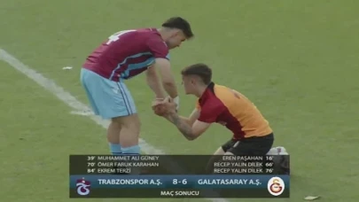 U17 Elit Ligi 3.lük Maçında Trabzonspor - Galatasaray ile Karşı Karşıya geldi