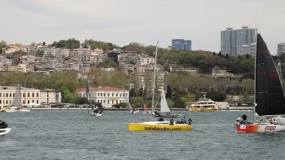 Yılın İlk Boğaz Yarışı’nda yelken rüzgârı esti