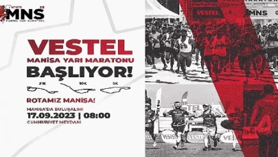 2. Uluslararası Vestel Manisa Yarı Maratonu için geri sayım başladı