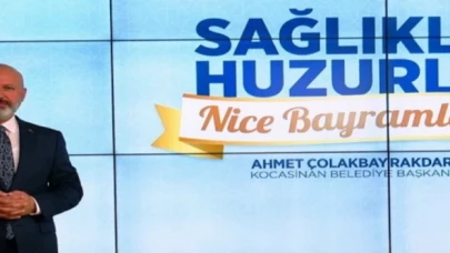 Ahmet Çolakbayrakdar’dan bayram mesajı