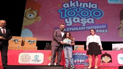 ”Aklınla 1000 Yaşa” zeka oyunları yarışmasının kazananları ödüllerini aldı