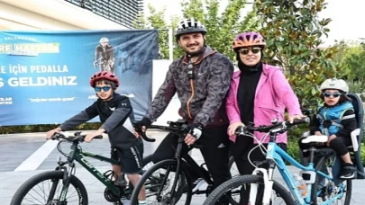 Bağcılar Belediyesi, Çevre için 10 kilometre pedal çevirdiler