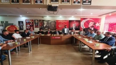 CHP Keşan’dan bayramlaşma töreni