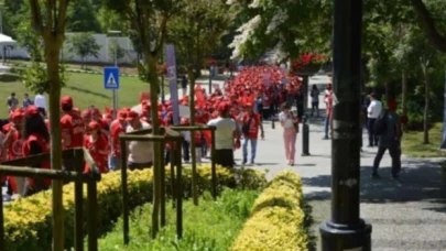 İTÜ işçilerinden kampüste eylem