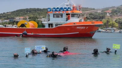 İzmir Aliağa’da ’deniz’den farkındalık