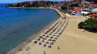 Kandıra sahillerinde bugün denize girmek yasak