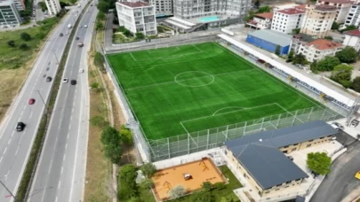 Kartal’a yeni futbol sahası