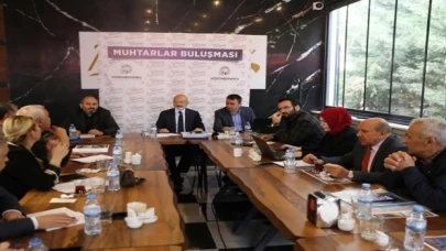 Kayseri Kocasinan’da muhtar buluşması