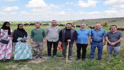 Kayseri Talas Belediyesi üreticiye örnek