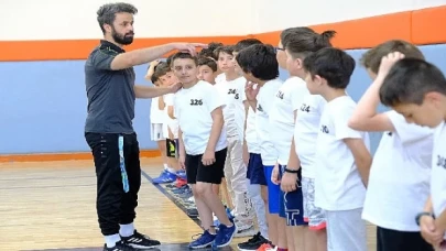 Konya Büyükşehir Belediyespor Altyapı Seçmelerinde Yarınların Basketbolcularını Aradı