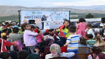 Malatya’da konteyner kentte yıl sonu şenliği