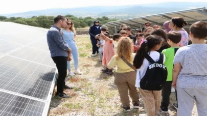 Manisa’da öğrencilere yerinde ’enerji’ dersi