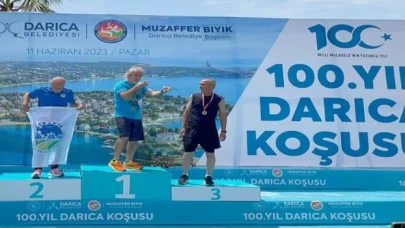 Sakaryalı sporcudan gençlere taş çıkartacak performans