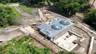 Yukarı Ulaşlı’da hamam restorasyonu son aşamada