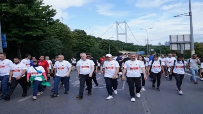 15 Temmuz şehitlerine İstanbul’da ’Vatan Koşu’lu anma