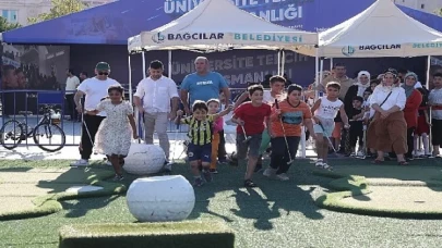 Bağcılarlılar Mini Golf keyfi yaşıyor