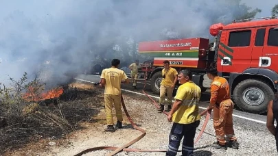 Belediye personelleri büyük bir felaketin önüne geçti 