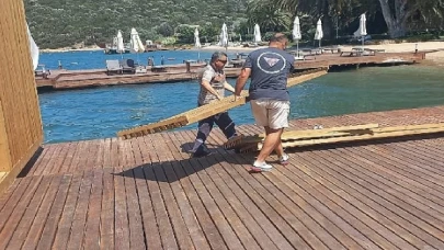 Bodrum Belediyesi’nden kaçak yapılaşma mücadelesi