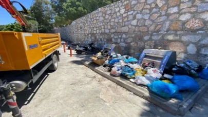 Bodrum’da 7 bin tona yakın atık toplandı