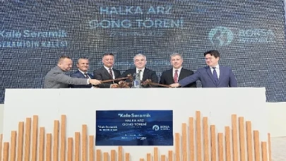 Borsa İstanbul’da gong Kaleseramik için çaldı