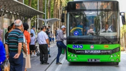 Denizli'de toplu taşımaya zam!