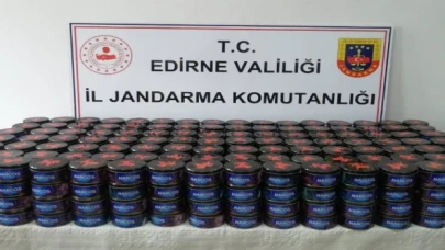 Edirne Jandarması’ndan kaçaklara geçit yok!