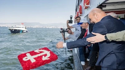 İzmir Körfezi Kabotaj Bayramı törenlerine sahne oldu