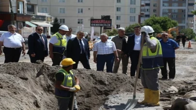 KASKİ’den Melikgazi’de altyapı çalışması