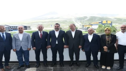 Kayseri protokolünden yüksek irtifalı ziyaret