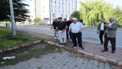 Kayseri Talas’ta ’Olay Yeri İnceleme’ sürüyor