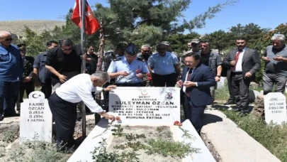 Kayseri’nin 15 Temmuz şehitlerine ziyaret