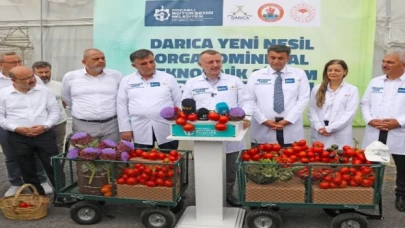 Kocaeli’de sebze ve meyveler topraksız tarımla yetiştiriliyor