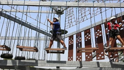 Küçükçekmece’De eğlence ve aksiyonun adresi ’Macera Parkları’