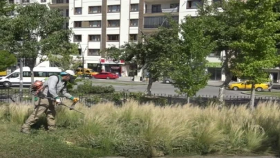 Malatya’nın parklarında bakım ve onarım