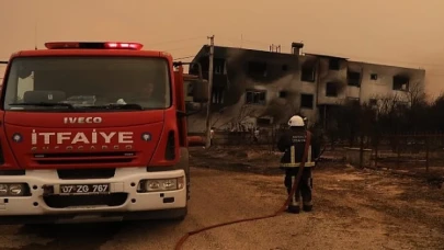 Manavgat Ahmetler sakinlerine yangınla mücadele eğitimi verildi