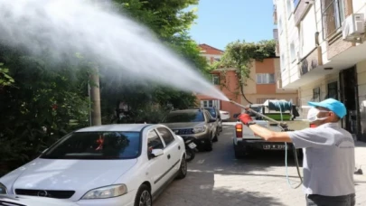 Manisa’da haşereyle mücadele sürüyor