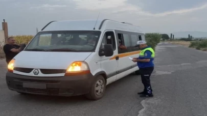 Manisa’da korsan taşımacılığa sıkı denetim