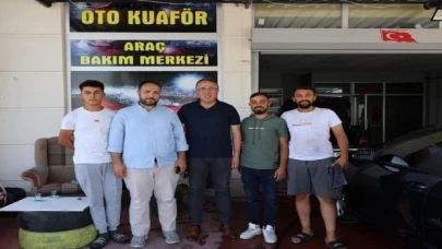 Mehmet Savran’dan esnaf ziyaretleri