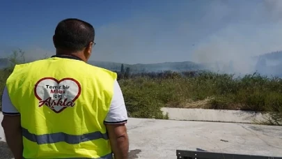 Milas’taki yangına canhıraş mücadele sürüyor