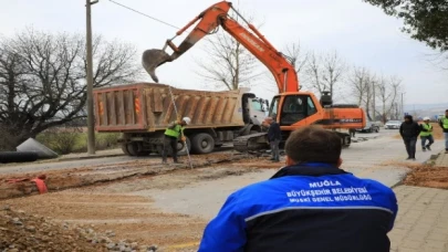 Muğla Düğerek’te altyapıda 5 bin metresi tamamlandı