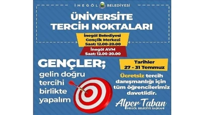 Öğrencilere Ücretsiz Yks Tercih Danışmanlığı Verilecek