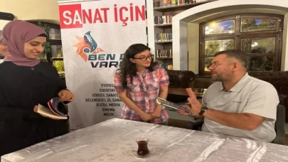 Şair Kılıçarslan, özel gereksinimli okurlarıyla buluştu