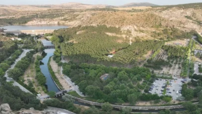 Sıcaktan bunalan doğaya kaçıyor