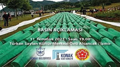 Srebrenica Konak’ta Anılacak