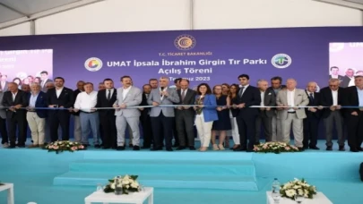 UMAT İpsala İbrahim Girgin Tır Parkı açıldı