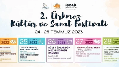 Ürkmez’de festival zamanı